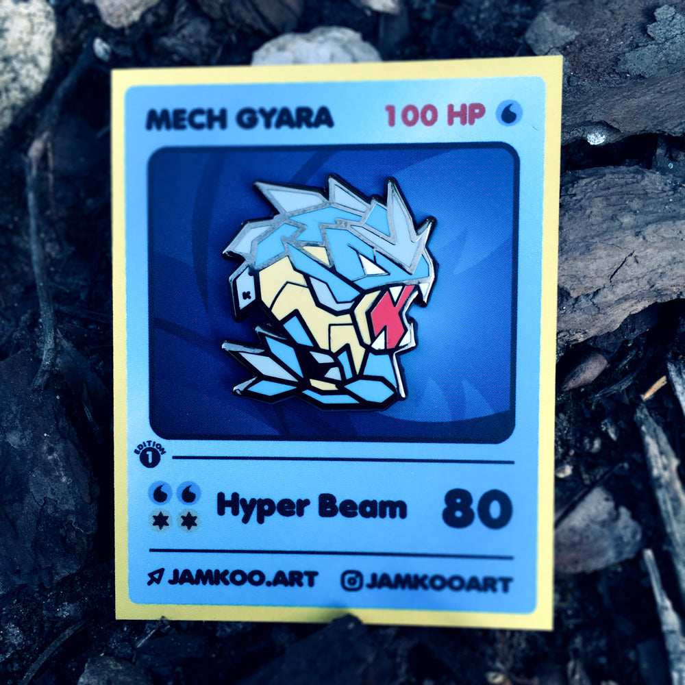 Mech GYARA - Black Metal Pin (1st)