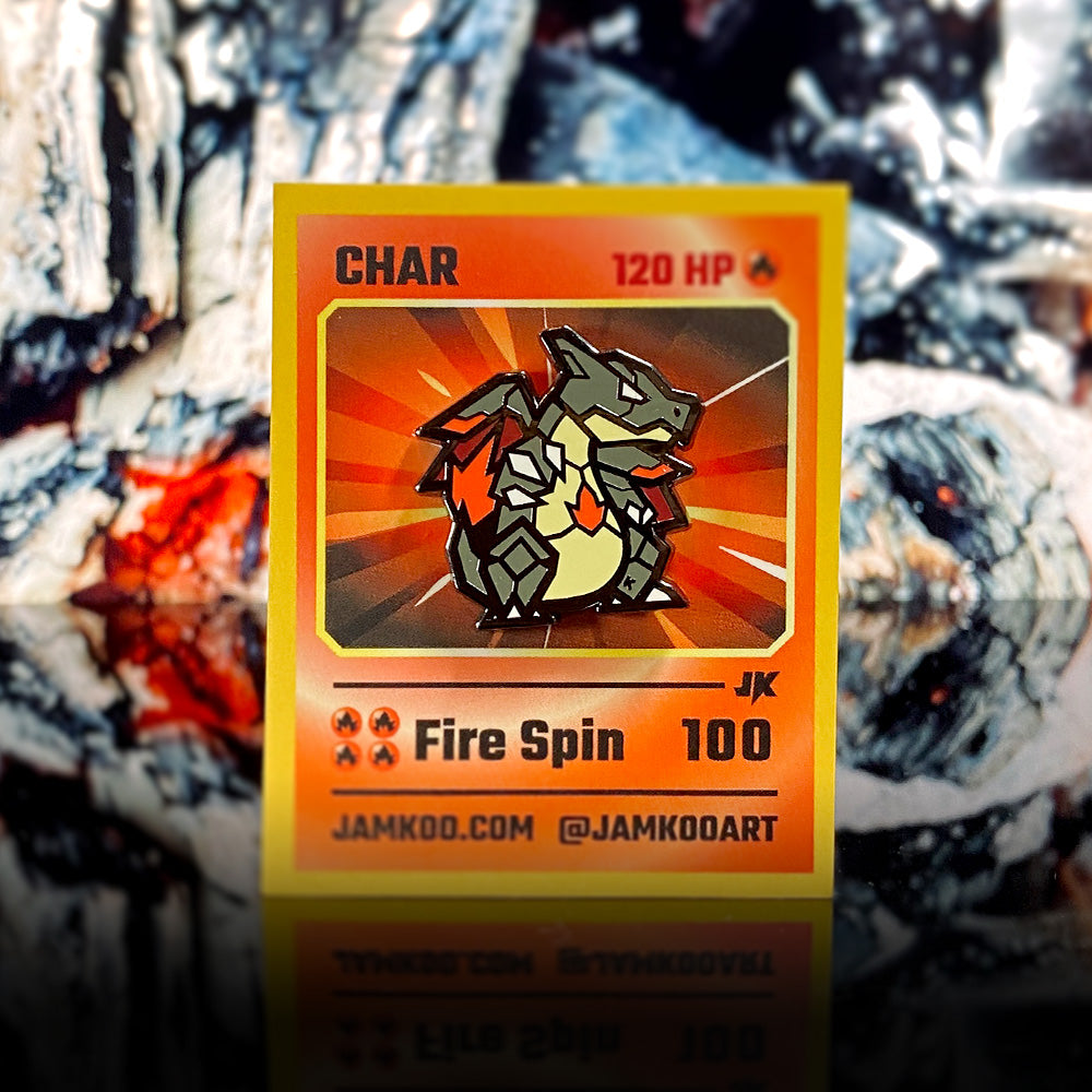 CHAR - SHINY Pin - JAMKOO