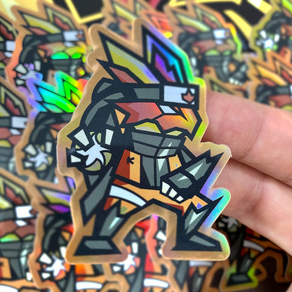 NNJA x POKE - 5 Holo Sticker Pack - JAMKOO