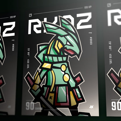 RYQZ x SMRI - Premium Matte posters - JAMKOO